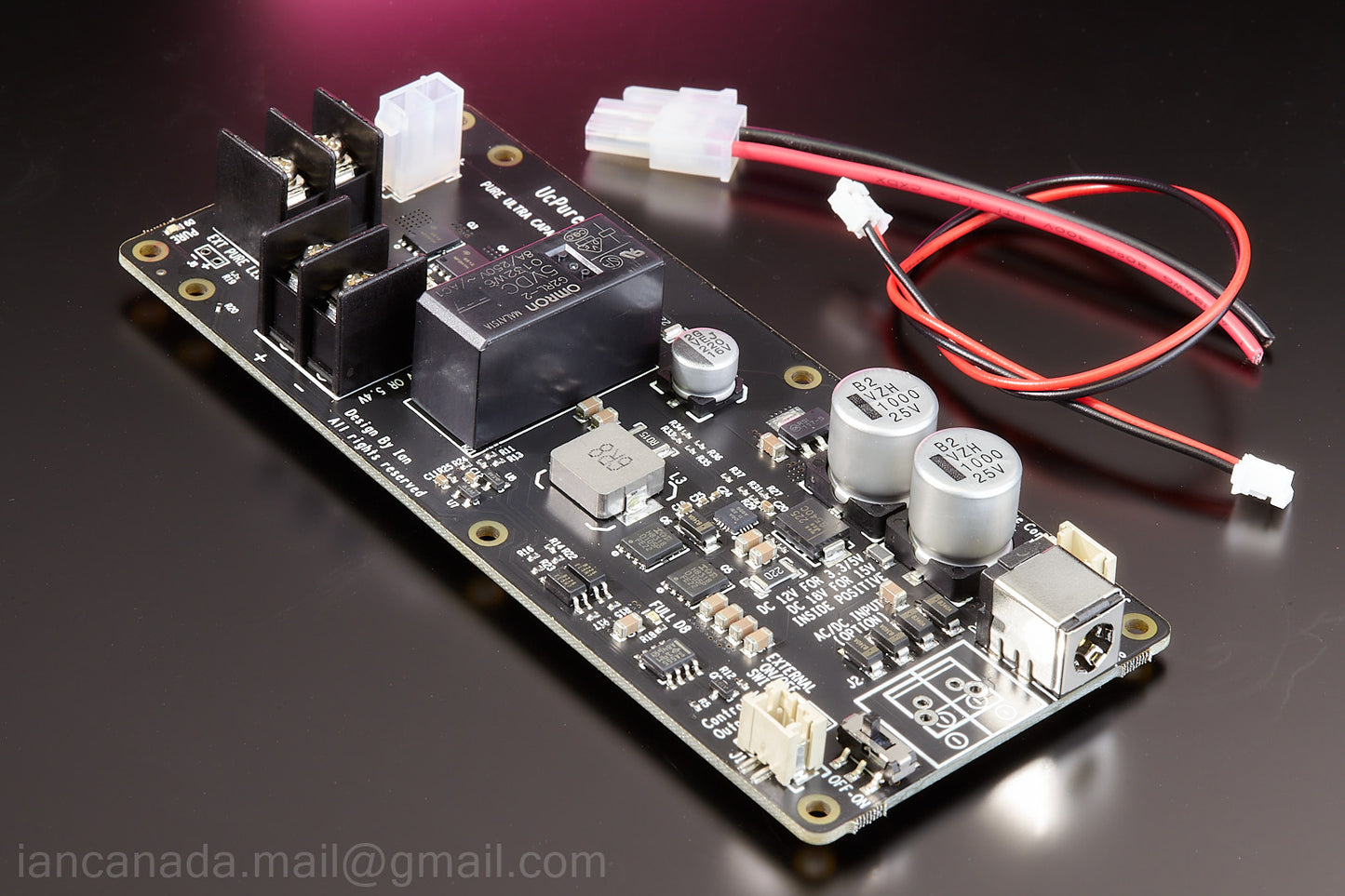 UcPure MkIII/MkII pure ultracapacitor power supplies