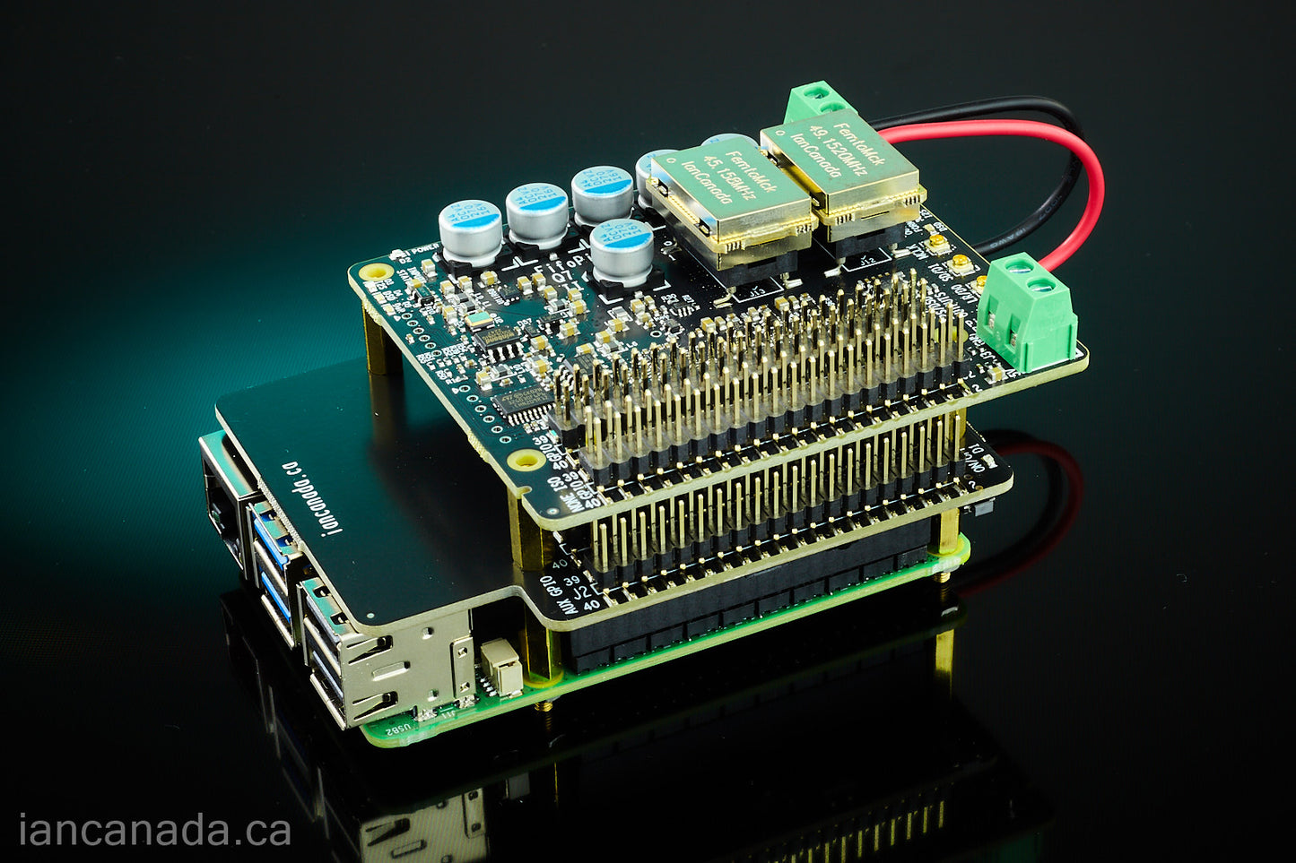ShieldPi Pro multi-functional EMI shield/power supply cleaner