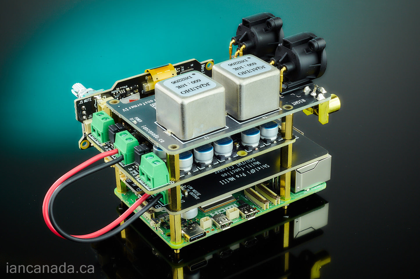 ShieldPi Pro multi-functional EMI shield/power supply cleaner