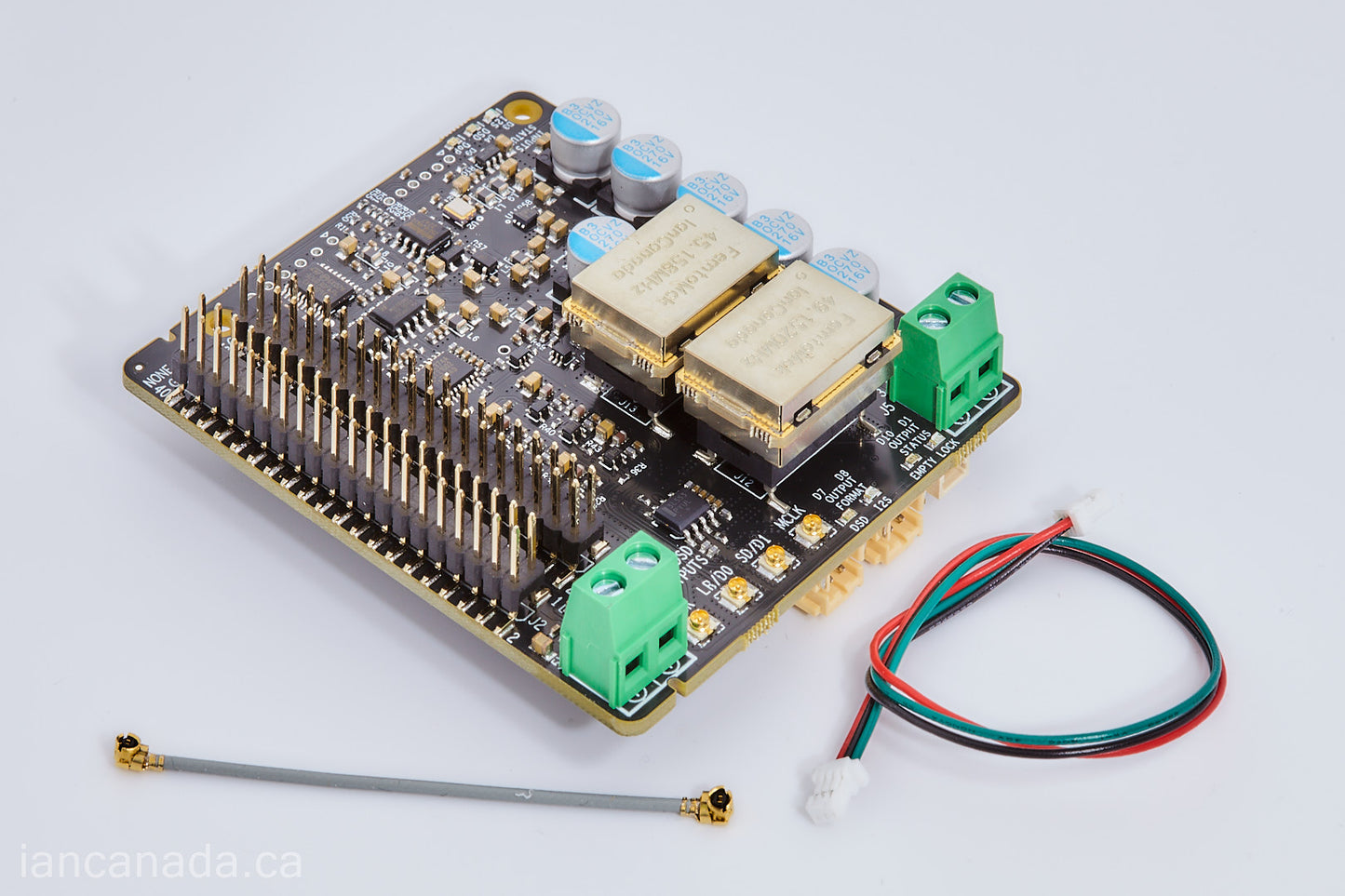 #1D. FifoPi Q7II Flagship I2S/DSD/DoP FIFO with isolator, re-clocker and ultra-low-phase noise XOs