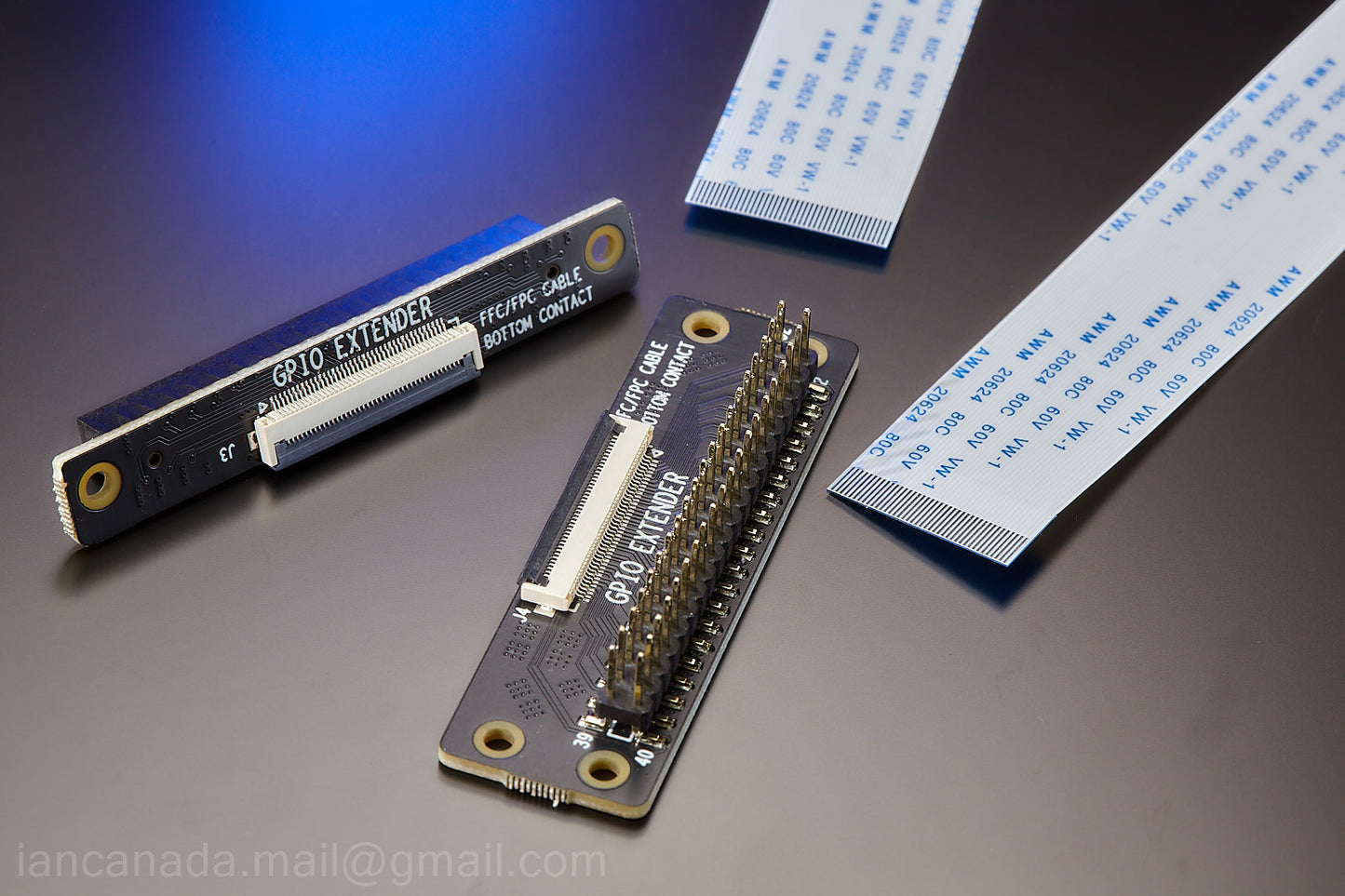 50A. Universal RaspberryPi GPIO extension KIT, with 6" & 12" FFC cables