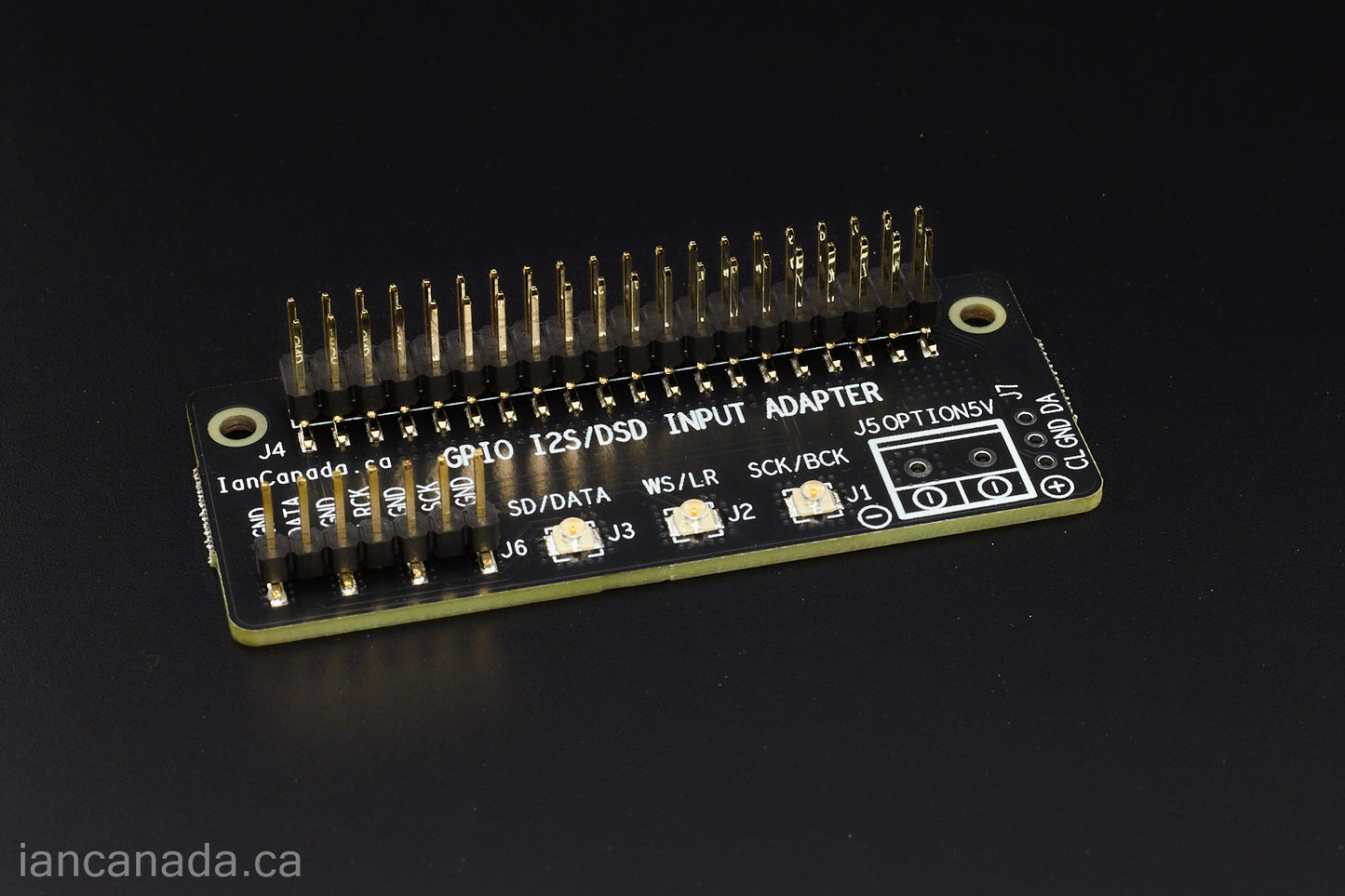 #21B GPIO input adapter for FifoPi, I2S/DSD, fully finished