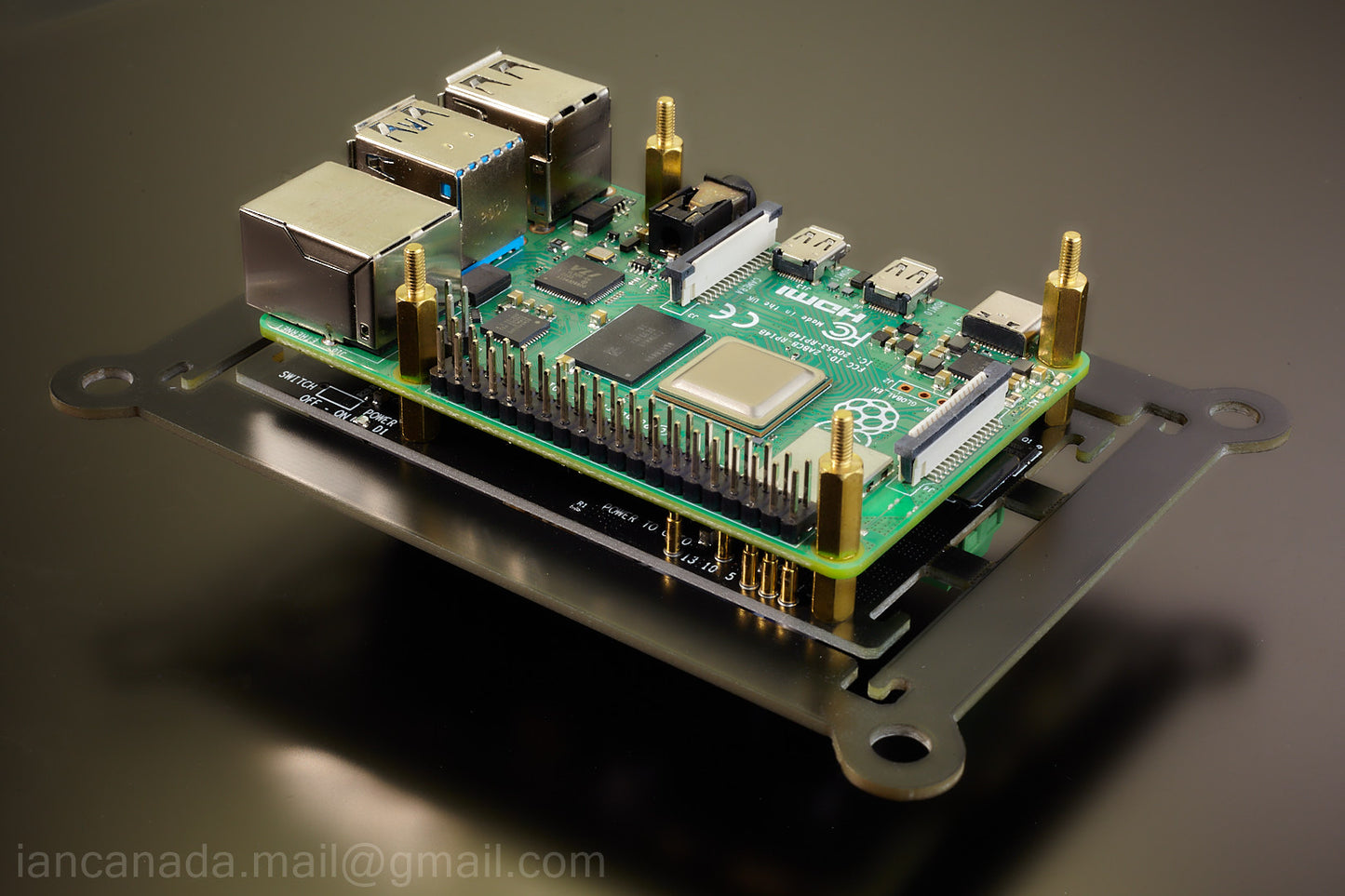 UcPi/2025 Universal Ultracapacitor RPi Power Supply with ultracapacitors pre-installed