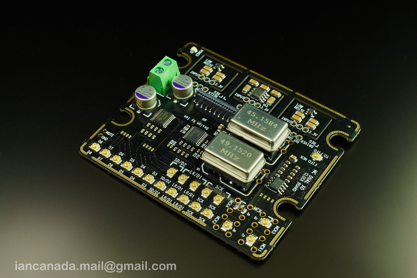 #2. McDualXO multi-channel clock board