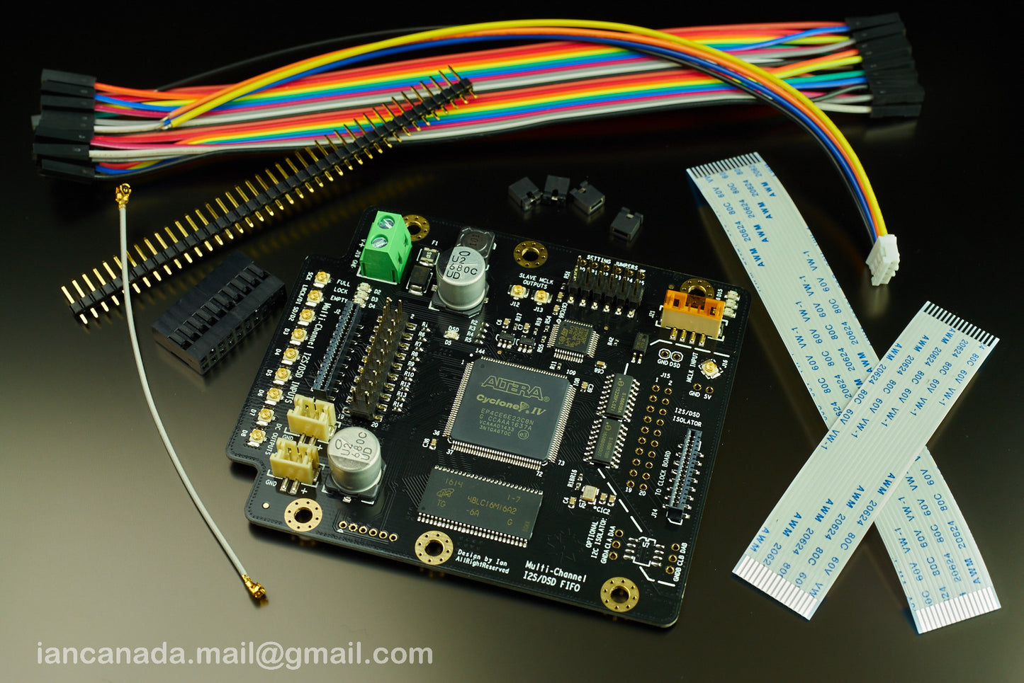 #1. McFIFO multi-channel I2S/DSD FIFO with built-in isolator