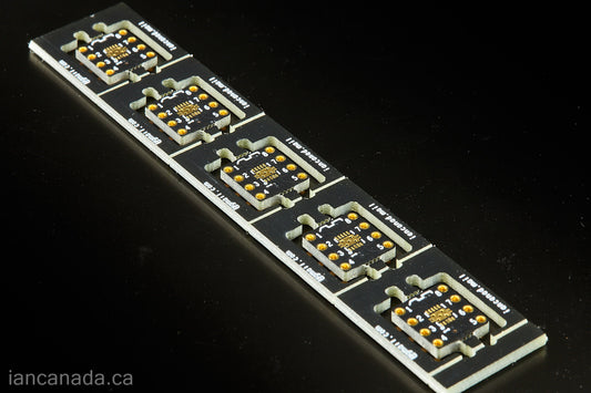 #15B. OPA1622 OPA SMT to DIP8 adapter PCB X 5, gold plated, high quality, free