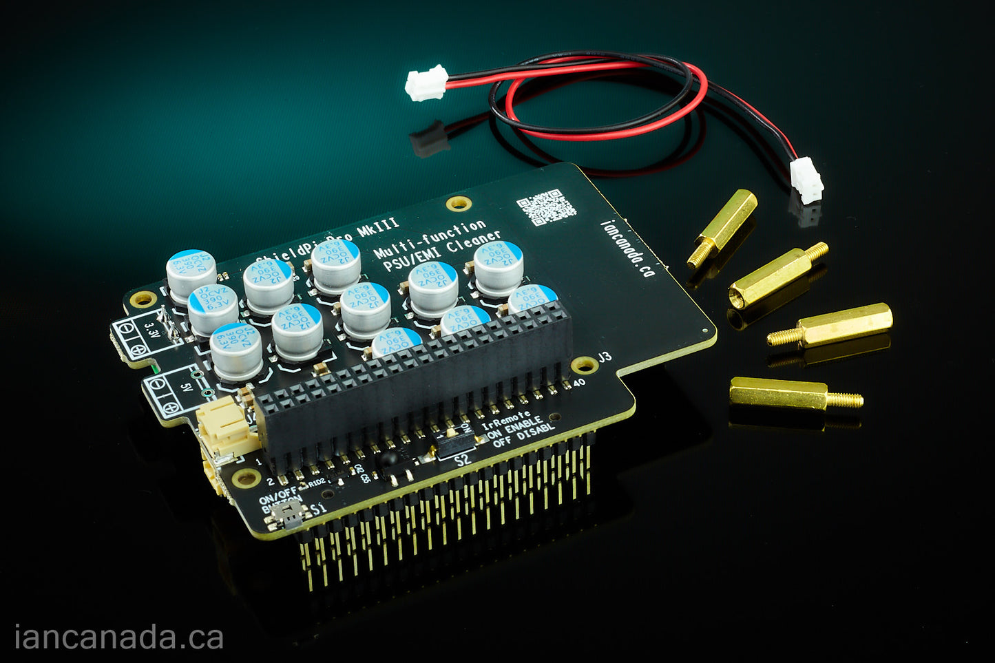 ShieldPi Pro multi-functional EMI shield/power supply cleaner