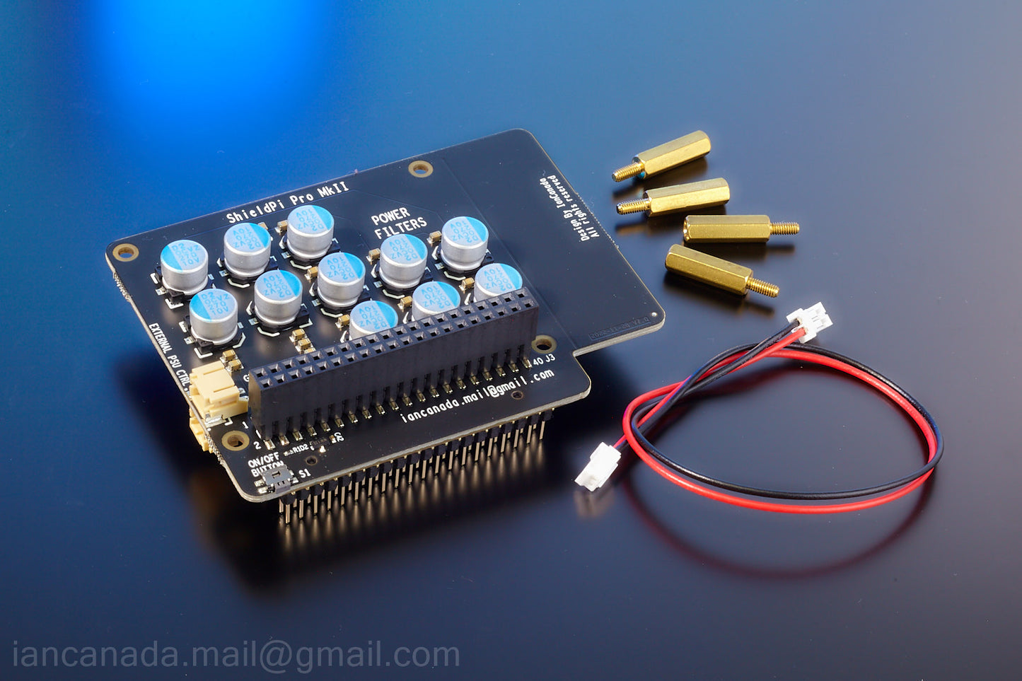 ShieldPi Pro multi-functional EMI shield/power supply cleaner