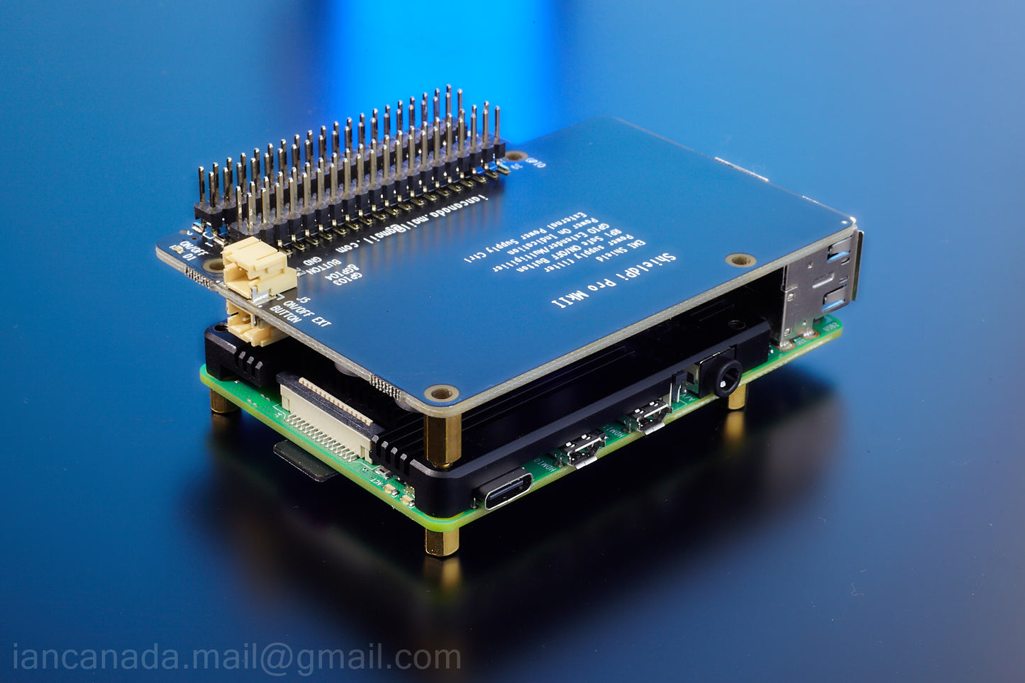 ShieldPi Pro multi-functional EMI shield/power supply cleaner