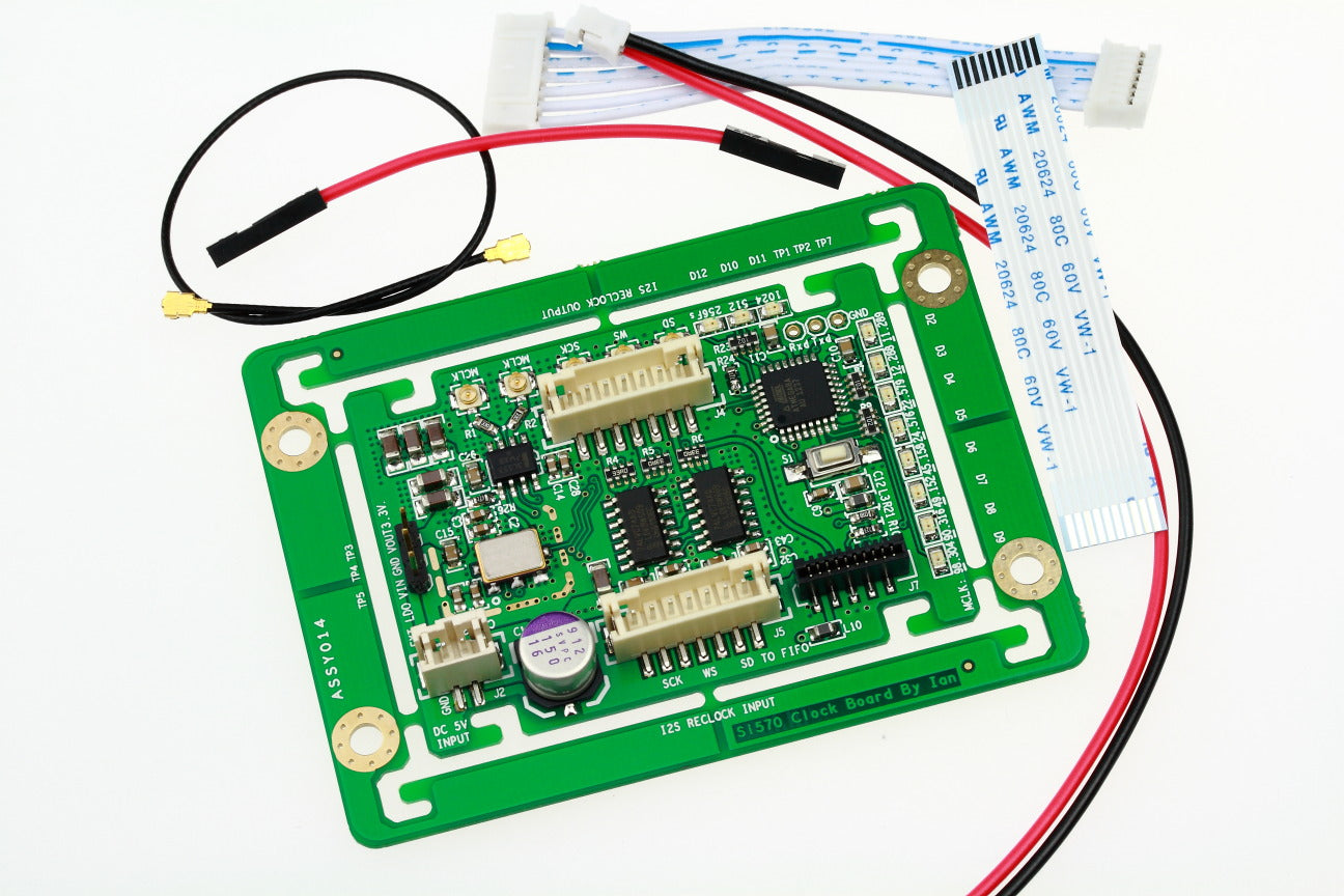 Si571 ultralow jitter clock/re-clock board fully finished