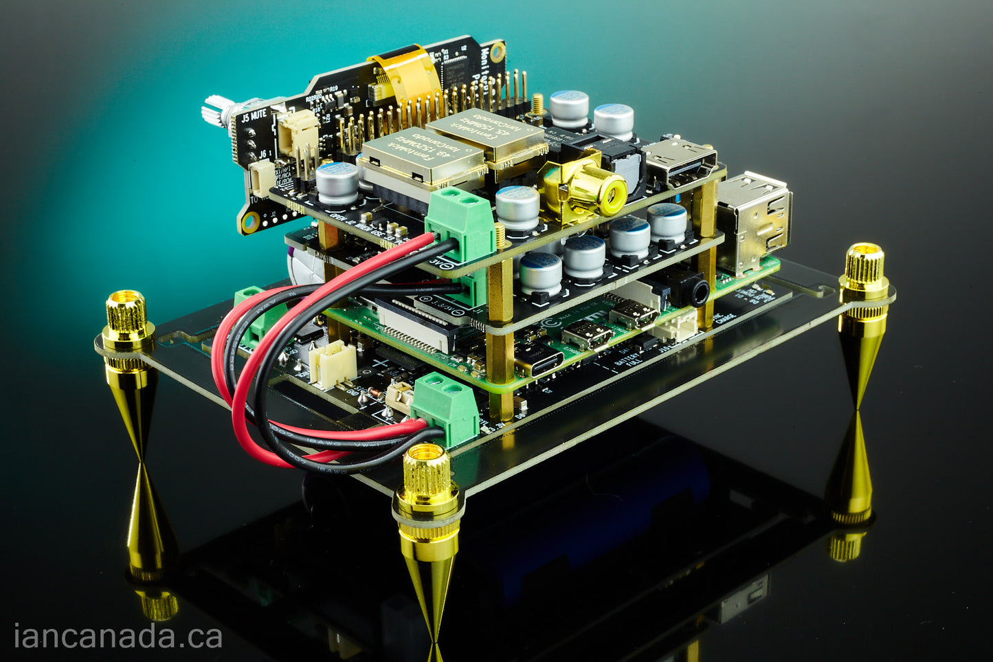TransportPi Digi/II, Audiophile master mode digi re-clock streamer