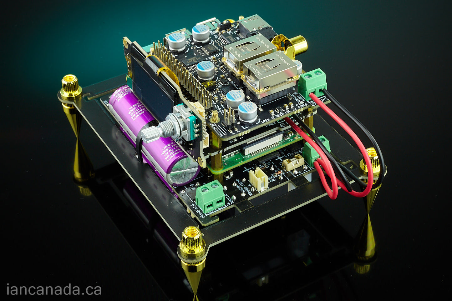 TransportPi Digi/II, Audiophile master mode digi re-clock streamer