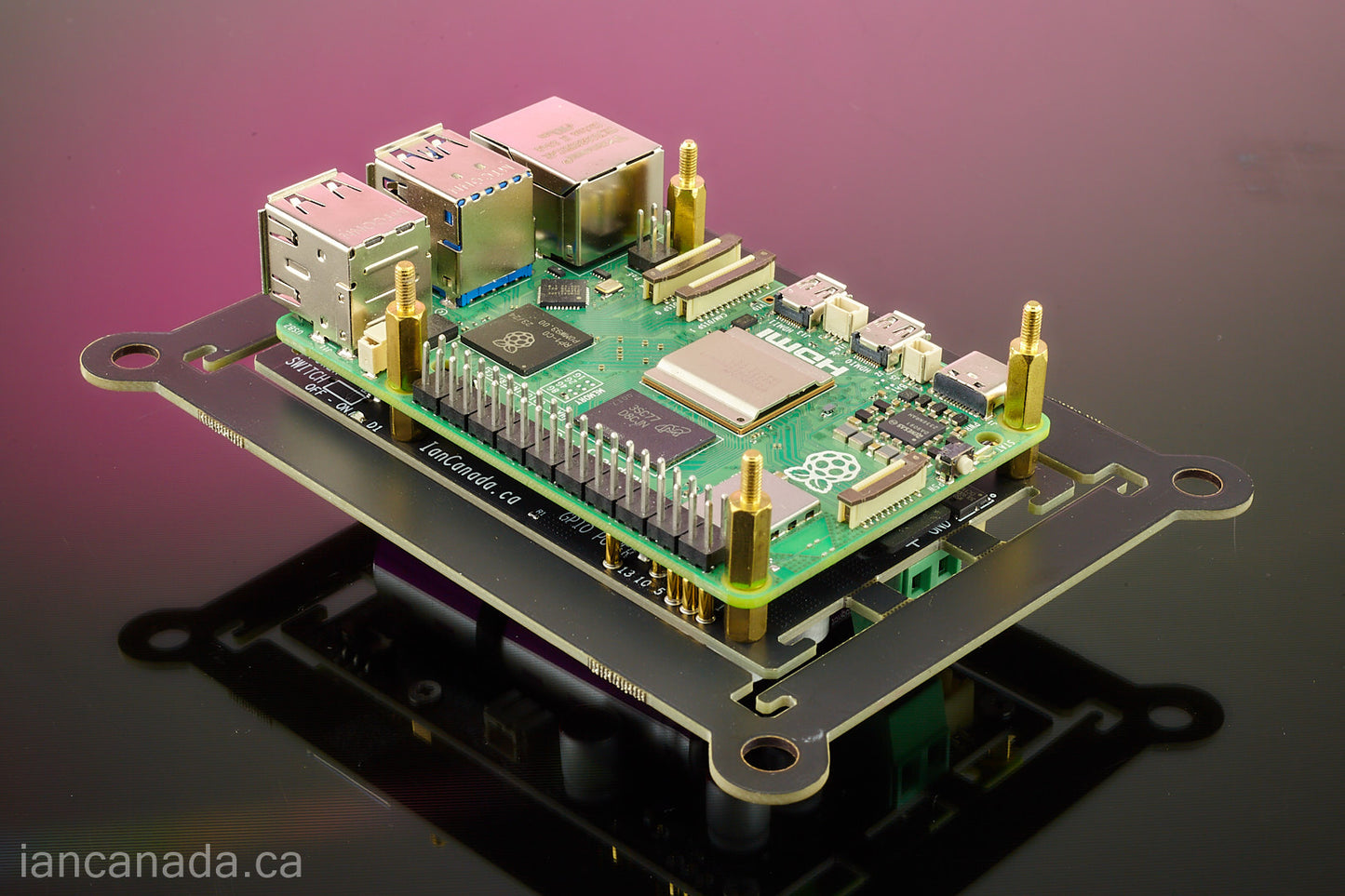 UcPi/2025 Universal Ultracapacitor RPi Power Supply with ultracapacitors pre-installed