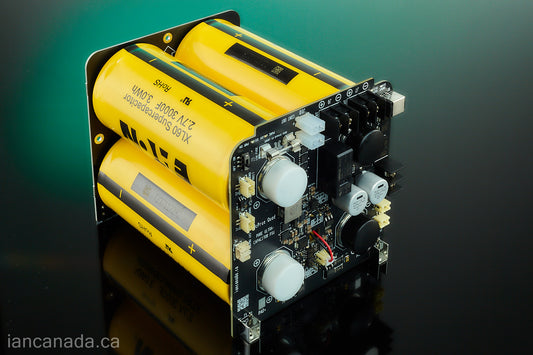 UcPure Quad enhanced pure ultracapacitor power supply