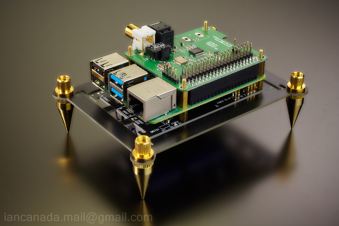 UcPi/2025 Universal Ultracapacitor RPi Power Supply with ultracapacitors pre-installed