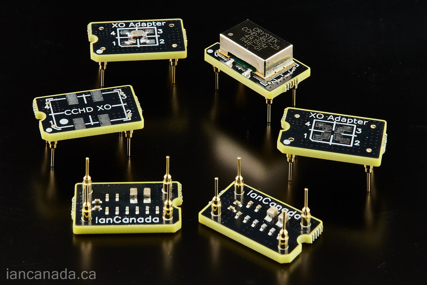 XO adapters and sockets