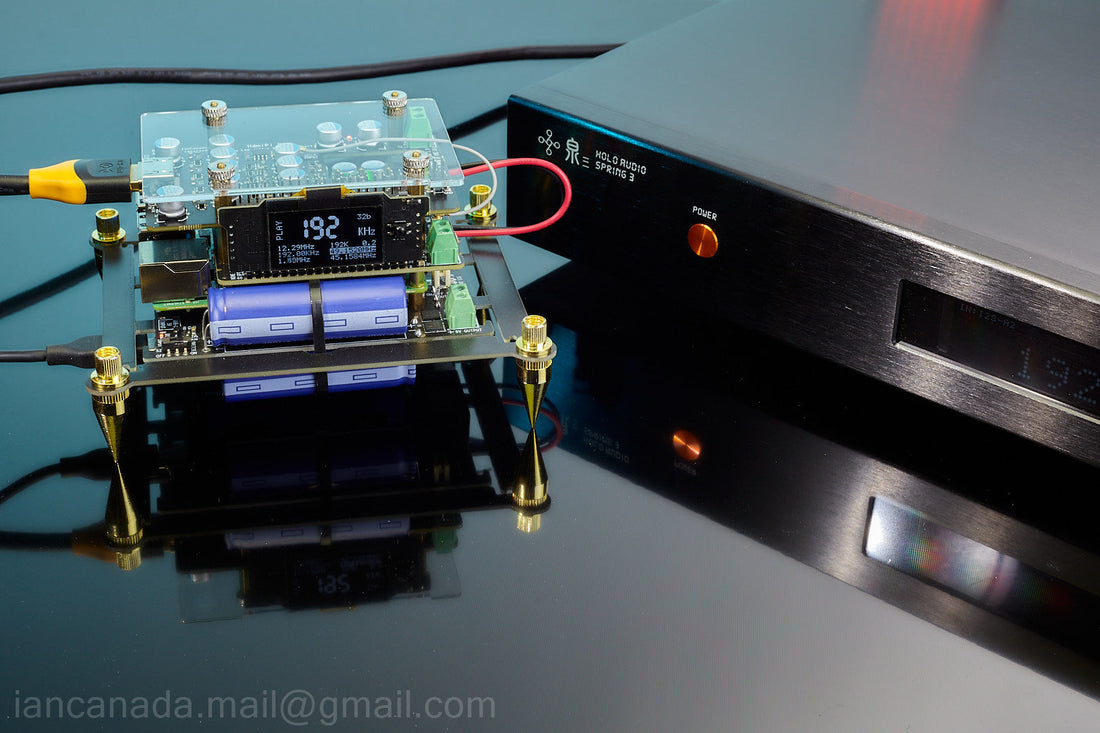 Improve Holo Spring3 R2R DAC with FIFO re-clocked DDC streamer transport and SC-Pure clocks