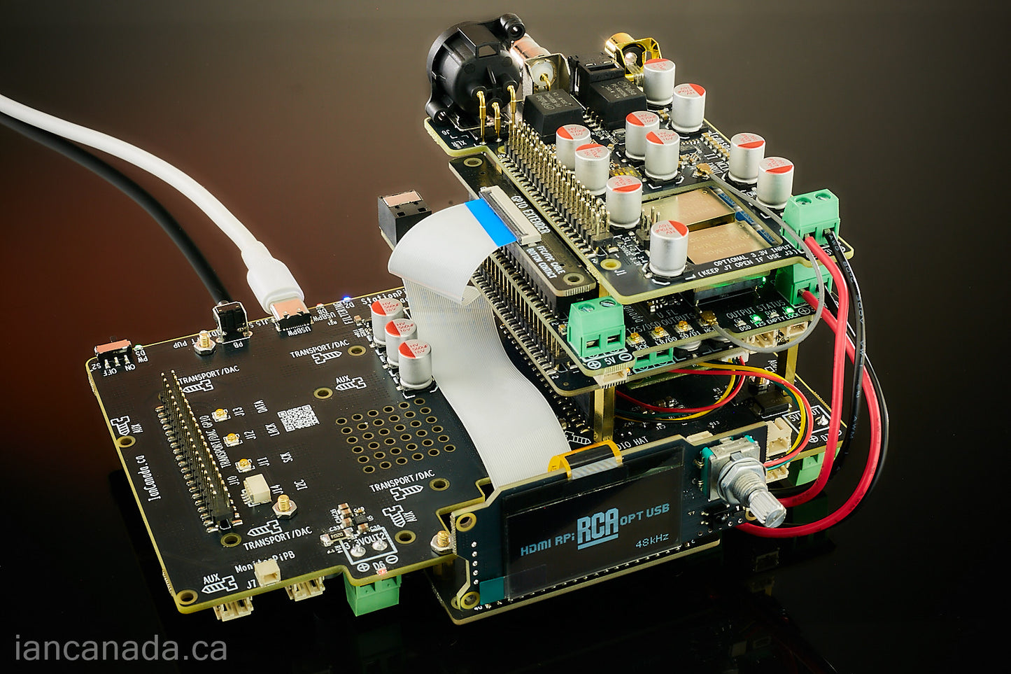 StationPi CM5 Streamer, DDC, DAC KIT