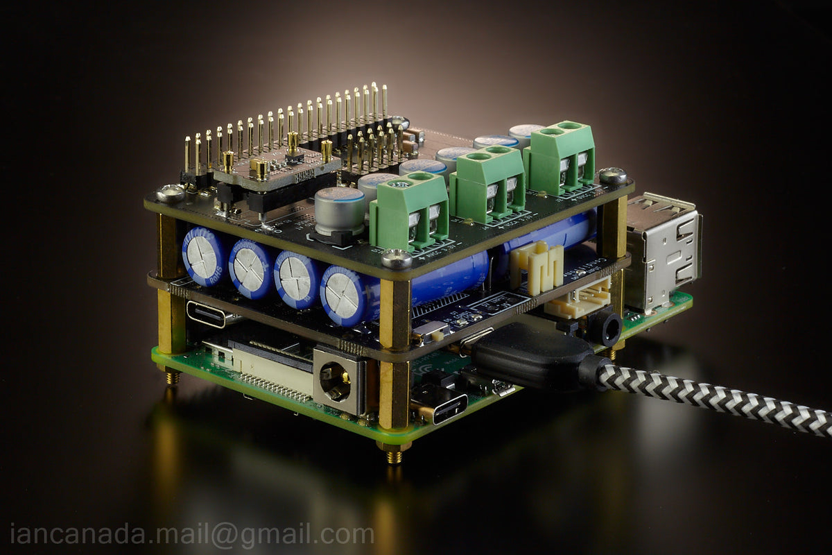 Capacitor Raspberry Pi #30A. ConditionerPi Raspberry Pi Power Supply super capacitor filter B ...