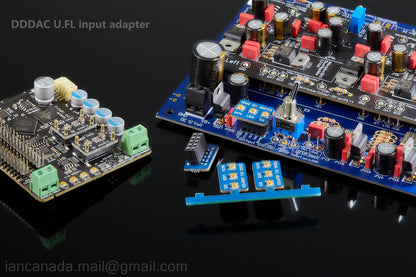 #46A. DDDAC U.FL input adapter fully finished with an additional free PCB