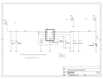 #13A. LT3042 low noise regulator PCB, free