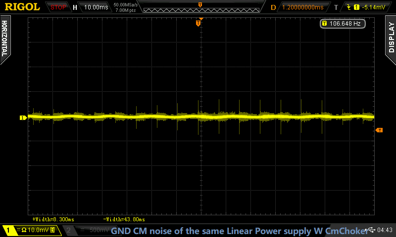 CmChoker Common Mode Noise Filter for Audio Power Supply