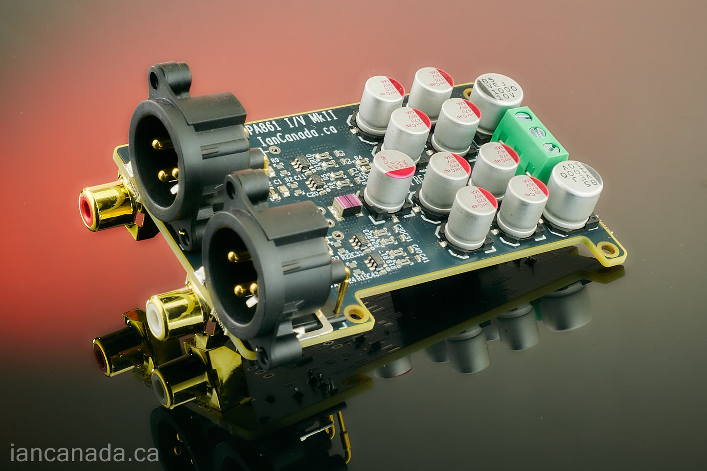 OPA861 MkII Audiophile Zero Feedback Balanced I/V Board