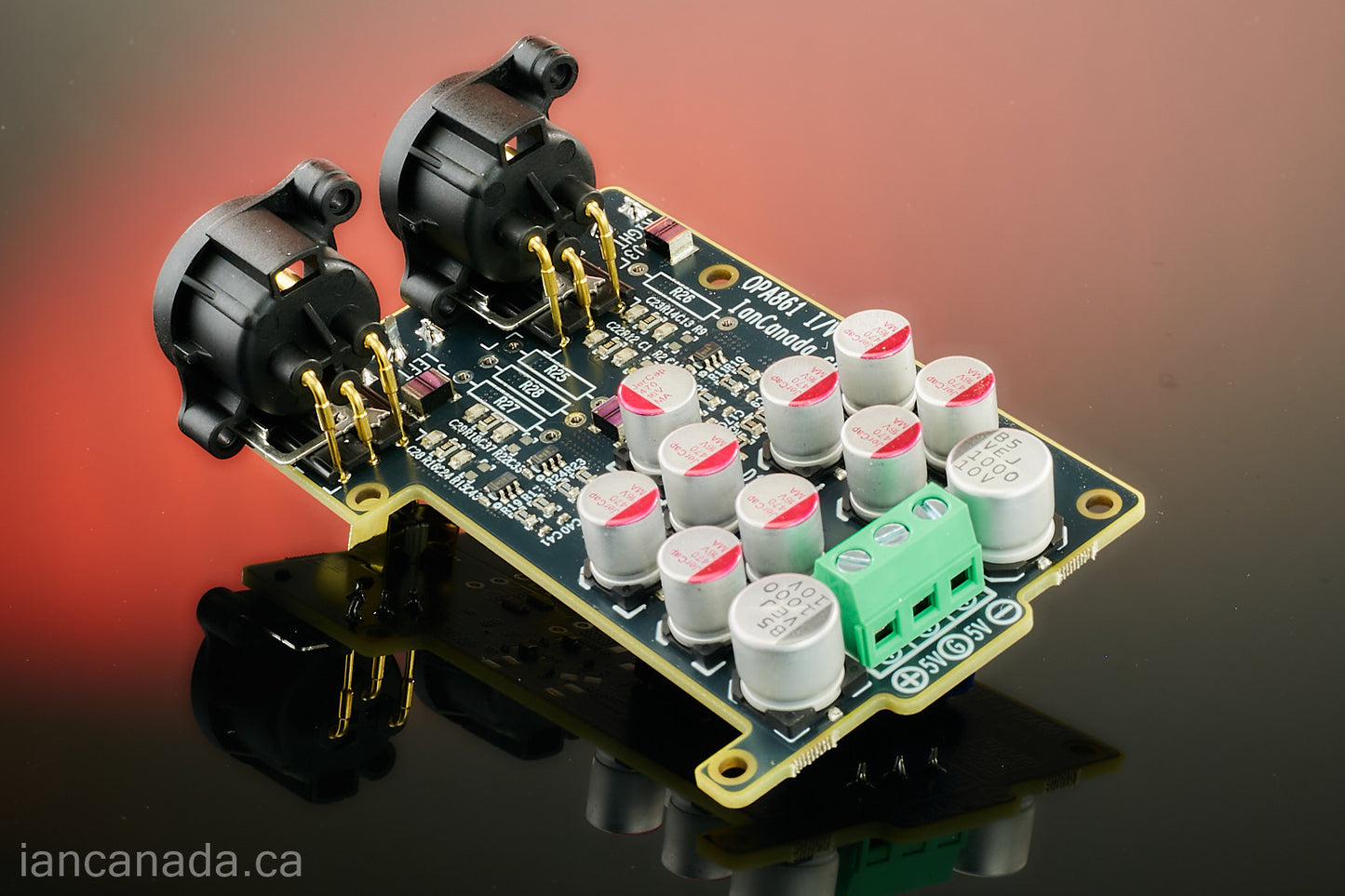 OPA861 MkII Audiophile Zero Feedback Balanced I/V Board