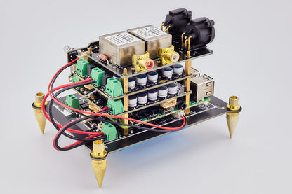 Flagship compact size FIFO Re-clocked SYNC mode DAC KITs with Ultracapacitor and Battery PSUs