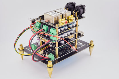 Flagship compact size FIFO Re-clocked SYNC mode DAC KITs with Ultracapacitor and Battery PSUs