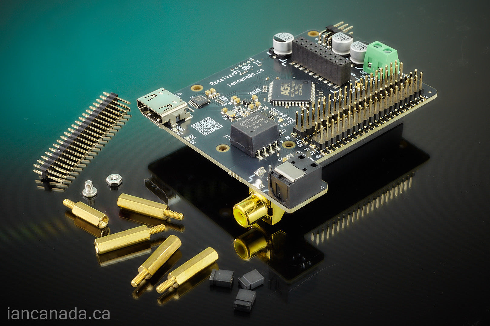Receiver With Pi Inpit #19D. ReceiverPi DDC II – IanCanada