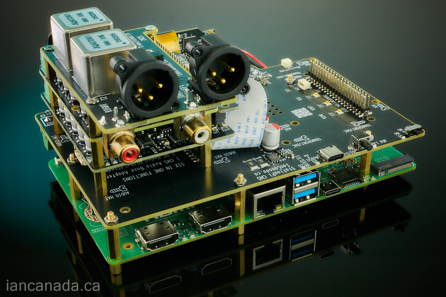 StationPi CM5 Streamer, DDC, DAC KIT