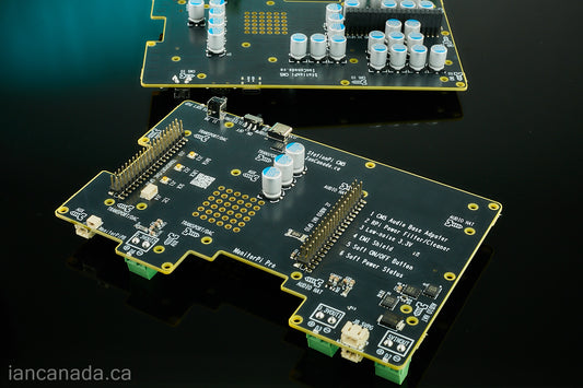StationPiCM5 Six-In-One Multifunction CM5 Audio Base Adapter