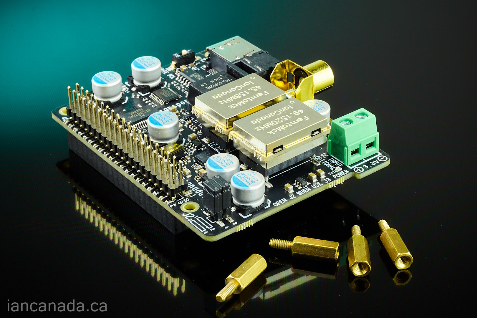 TransportPi Digi/II, Audiophile master mode digi re-clock streamer ...