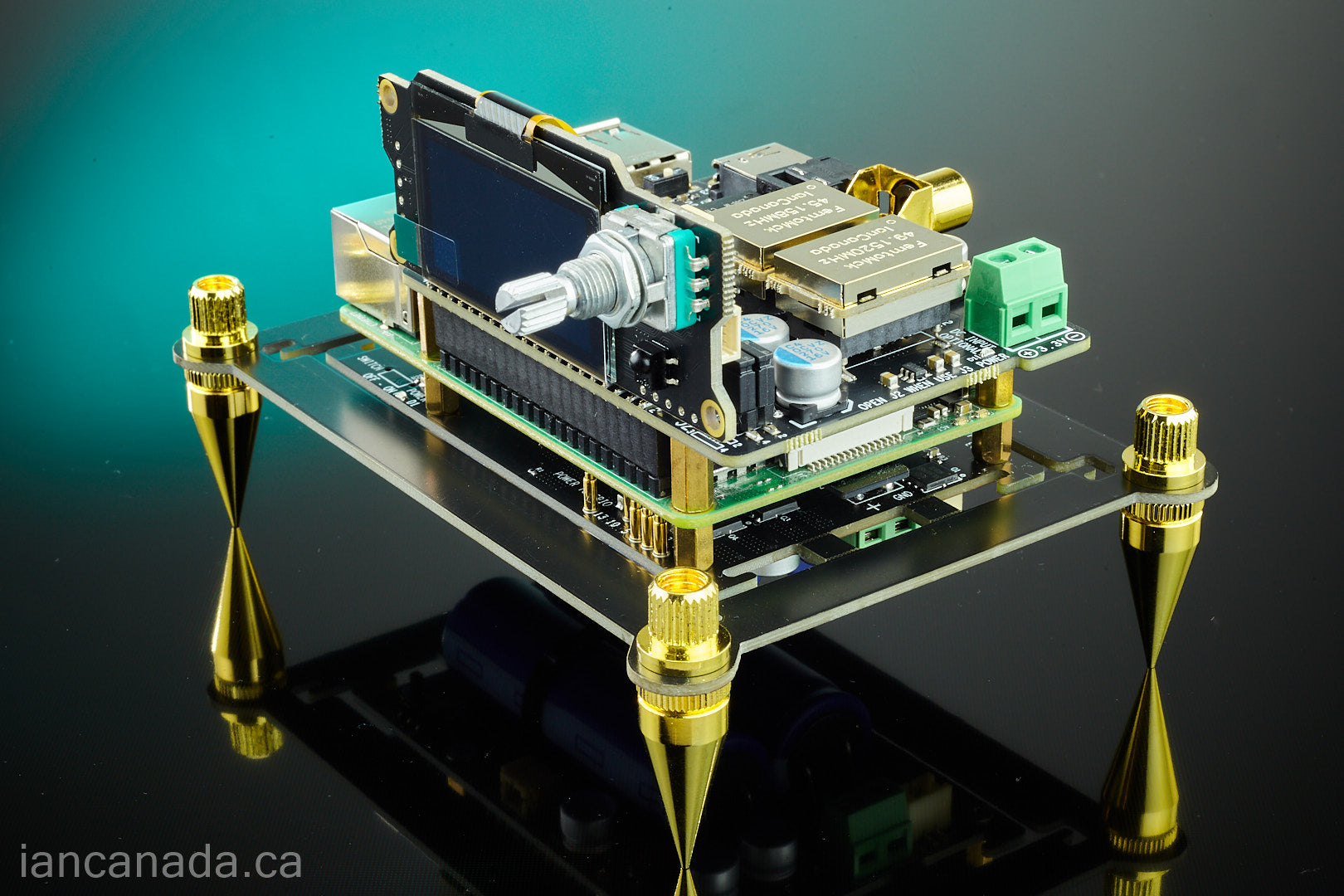 TransportPi Digi/II, Audiophile master mode digi re-clock streamer ...